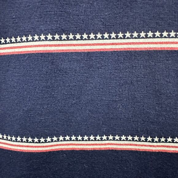 Vintage Tommy Hilfiger Men's Medium Polo 100% Cotton American Flag 4th of July - Picture 8 of 8